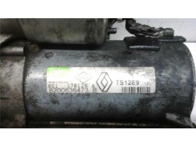 Motor Arranque Dacia DUSTER 1 5 dCi D FAP