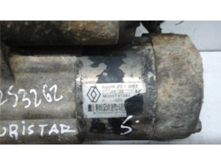 Motor Arranque Nissan KUBISTAR 1 5 dCi Turbodiesel 