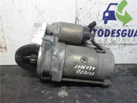 Motor Arranque Ssangyong RODIUS 2 7 Turbodiesel 