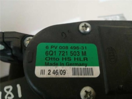 Potenciometro Pedal Gas Seat IBIZA SC 1 6 TDI 