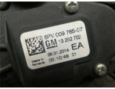 Potenciometro Pedal Gas Opel ASTRA J SPORTS TOURER 1 7 16V CDTI 
