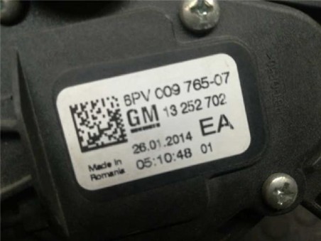 Potenciometro Pedal Gas Opel ASTRA J SPORTS TOURER 1 7 16V CDTI 