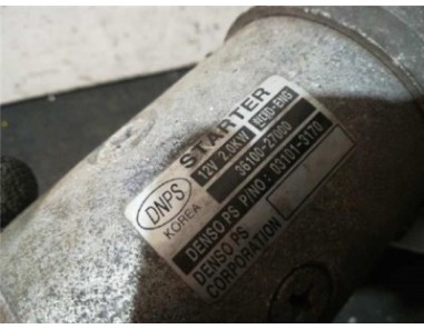 Motor Arranque Hyundai SANTA FE 2 0 CRDi  Motor Arranque Hyundai SANTA FE 2 0 CRDi
