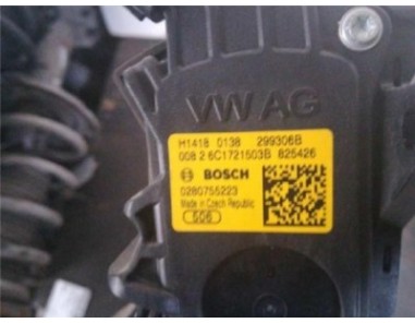 Potenciometro Pedal Gas Volkswagen POLO 1 2 TSI 