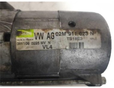 Motor Arranque Audi A3 2 0 TDI 