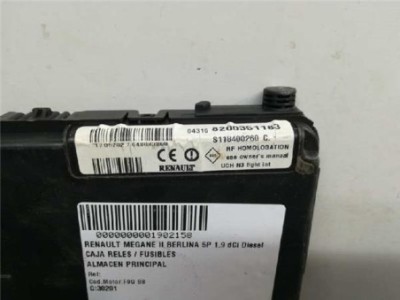 Caja Reles Renault MEGANE II BERLINA 5P 1 9 dCi D