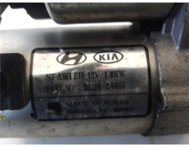 Motor Arranque Hyundai I20 1 4 CRDi 