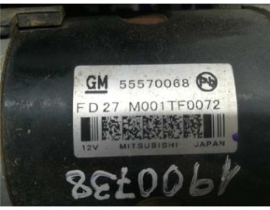 Motor Arranque Opel MOKKA 1 6 CDTI DPF 