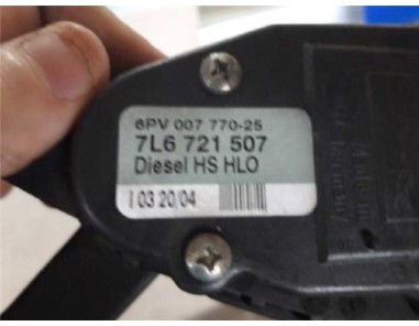 Potenciometro Pedal Gas Volkswagen TOUAREG 2 5 TDI DPF 