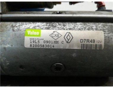 Motor Arranque Renault LAGUNA II 1 9 dCi D FAP 