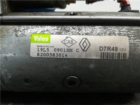 Motor Arranque Renault LAGUNA II 1 9 dCi D FAP 
