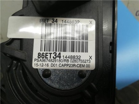 Potenciometro Pedal Gas Peugeot 3008 1 2 12V e-THP / PureTech 