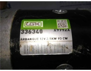 Motor Arranque Renault MASTER II PHASE 2 COMBI 3 0 dCi D 