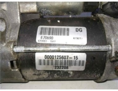 Motor Arranque Peugeot 207 1 6 16V HDi 