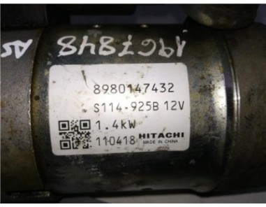 Motor Arranque Opel ASTRA J SPORTS TOURER 1 7 16V CDTI 