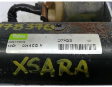 Motor Arranque Citroen XSARA Break 1 9 Turbodiesel 