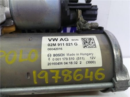 Motor Arranque Volkswagen POLO 1 0 