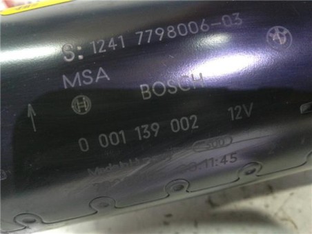 Motor Arranque BMW SERIE 3 COUPE 2 0 Turbodiesel 