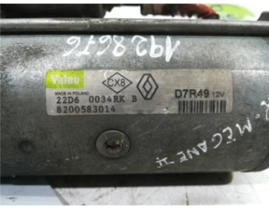 Motor Arranque Renault MEGANE II BERLINA 3P 1 9 dCi D FAP 