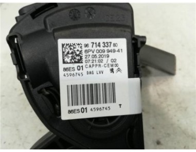 Potenciometro Pedal Gas Peugeot 208 1 2 12V e-VTi 