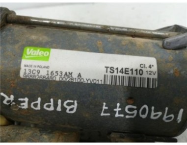 Motor Arranque Peugeot BIPPER 1 4 HDi 