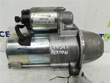 Motor Arranque Ssangyong REXTON 2 7 Turbodiesel 