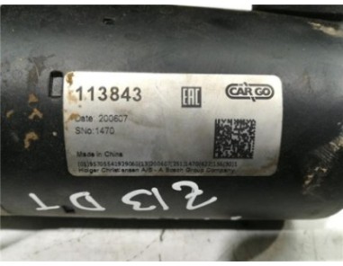 Motor Arranque Opel CORSA C 1 3 16V CDTI 