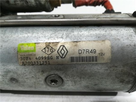 Motor Arranque Renault Scenic II  1 9 Authentique [1 9 Ltr  - 88 kW dCi Diesel]