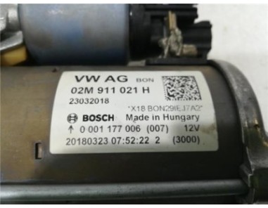 Motor Arranque Seat Mii  1 0 @Mii [1 0 Ltr  - 55 kW]
