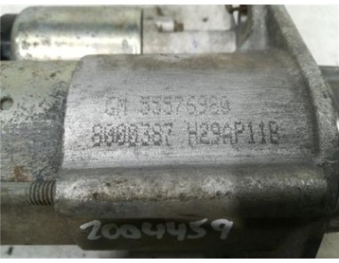 Motor Arranque Opel Astra J Berlina 5p  1 6 Cosmo [1 6 Ltr  - 85 kW 16V]