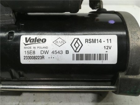 Motor Arranque Renault Clio IV  1 5 Authentique [1 5 Ltr  - 55 kW dCi Diesel FAP]