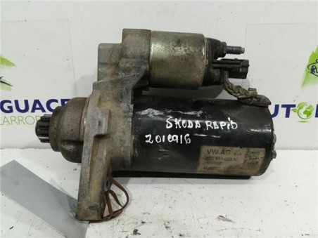 Motor Arranque Skoda Rapid  1 6 Active [1 6 Ltr  - 77 kW TDI DPF]