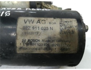 Motor Arranque Skoda Rapid  1 6 Active [1 6 Ltr  - 77 kW TDI DPF]