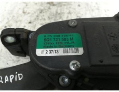 Potenciometro Pedal Gas Skoda Rapid  1 6 Active [1 6 Ltr  - 77 kW TDI DPF]