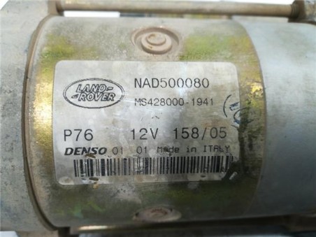 Motor Arranque Land Rover Range Rover Sport  2 7 V6 TD S [2 7 Ltr  - 140 kW Td V6 CAT]