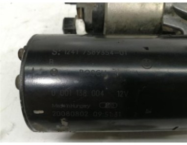 Motor Arranque Mini Mini  1 6 Cooper [1 6 Ltr  - 88 kW 16V CAT]