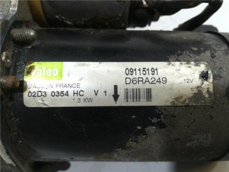 Motor Arranque Opel CORSA C 1 2 16V 