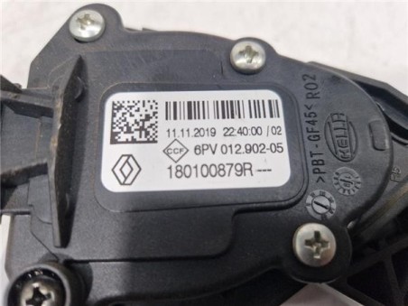 Potenciometro Pedal Gas Renault Captur II  1 0 Experience [1 0 Ltr  - 74 kW TCE]