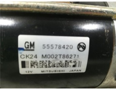 Motor Arranque Opel ASTRA J LIM  1 7 16V CDTI 