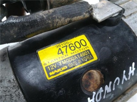 Motor Arranque Hyundai H-1 Furgón 2 5 TD