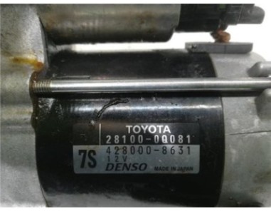 Motor Arranque Toyota YARIS  1 0