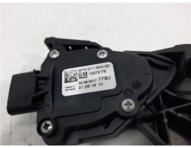 Potenciometro Pedal Gas Opel Astra K Berlina 5p  1 6 Dynamic Start/Stop [1 6 Ltr  - 118 kW Biturbo CDTI DPF]