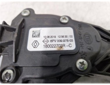 Potenciometro Pedal Gas Dacia Sandero II  0 9 Ambiance [0 9 Ltr  - 66 kW TCE CAT bivalent  Gasolina / GPL]
