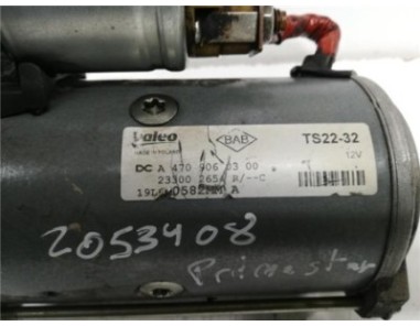 Motor Arranque Nissan PRIMASTAR Furgón  dCi 120