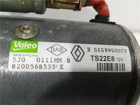 Motor Arranque Renault Koleos I  2 0 Dynamique Pack1 [2 0 Ltr  - 110 kW dCi Diesel FAP]