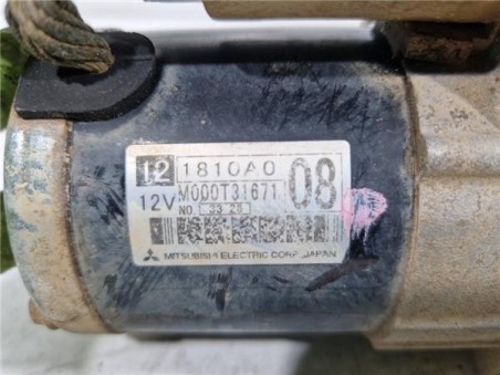 Motor Arranque Mitsubishi ASX  1 6 Challenge 2WD [1 6 Ltr  - 86 kW CAT]