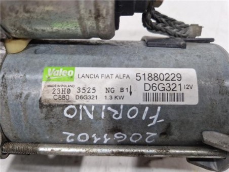 Motor Arranque Fiat III Fiorino  1 3 D Multijet