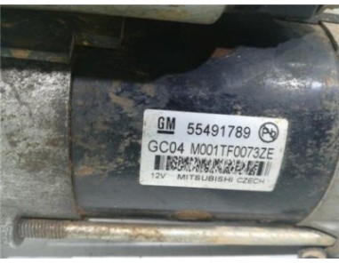 Motor Arranque Opel Astra K Berlina 5p  1 6 Business [1 6 Ltr  - 81 kW CDTI DPF]