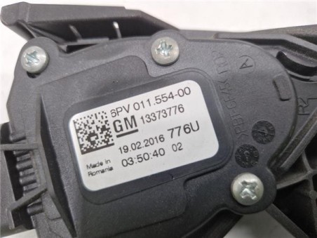 Potenciometro Pedal Gas Opel Astra K Berlina 5p  1 6 Business [1 6 Ltr  - 81 kW CDTI DPF]