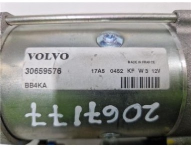 Motor Arranque Volvo S60 Berlina  2 0 Kinetic [2 0 Ltr  - 133 kW Diesel CAT]